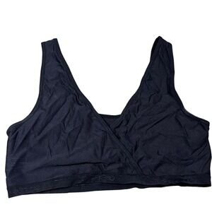 ExOfficio Give-N-Go 2.0 Bralette Black Womens Medium Travel Performance Bra NWT